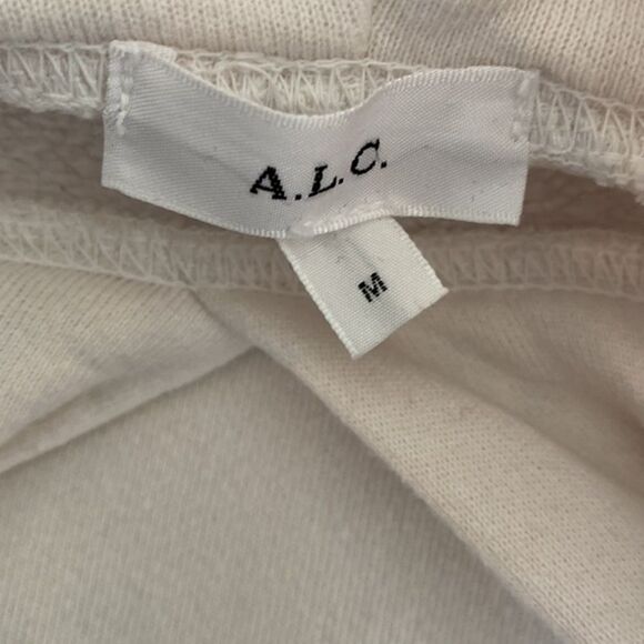 A.L.C. White Hoodie Size Small​​ - Picture 5 of 5